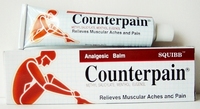 Counterpain Analgesic Balm Warm relieve muscle pain  120 Gram