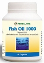 L'huile de poisson 1000 avec oméga-3 réduit le cholestérol 60 capsules